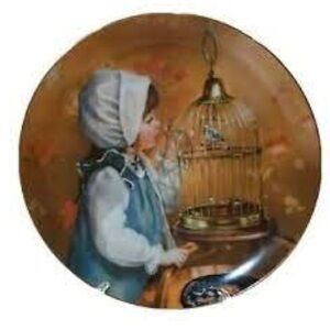 💚5 Morning Song by Sandra Kuck Collector Plate